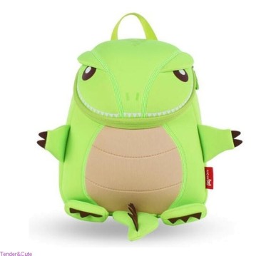 NOHOO Plecak DINO GREEN - 2 rozmiary!