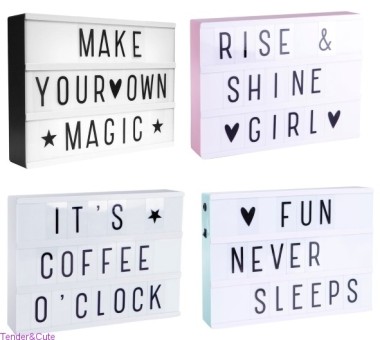 Lightbox - A4 + GRATIS 2gi set liter