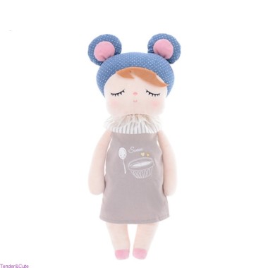 Metoo Retro Bear Angela (30 cm) z imieniem