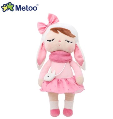 Metoo Angela Różowy Króliczek (30 cm) z imieniem  